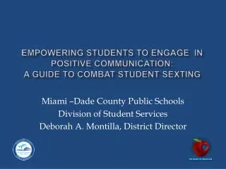 Empowering Students to Engage in Positive Communication: A Guide to Combat Student Sexting