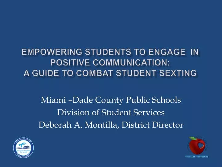empowering students to engage in positive communication a guide to combat student sexting