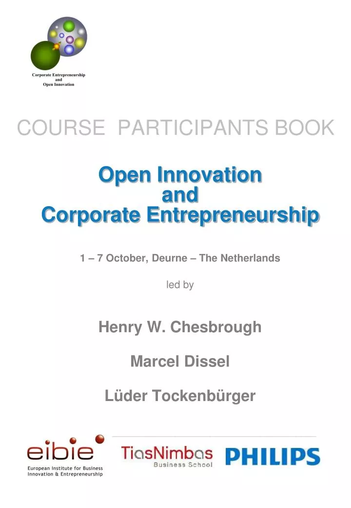 course participants book