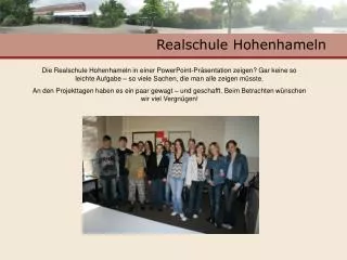 Realschule Hohenhameln