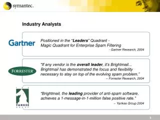 Industry Analysts