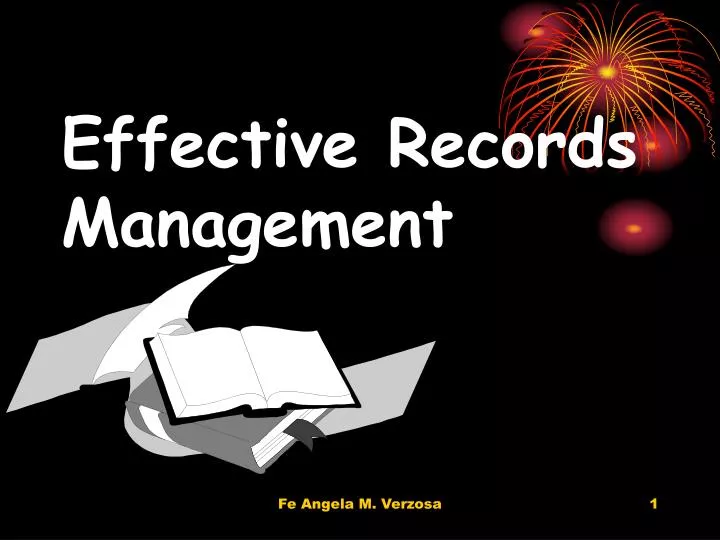 effective records management
