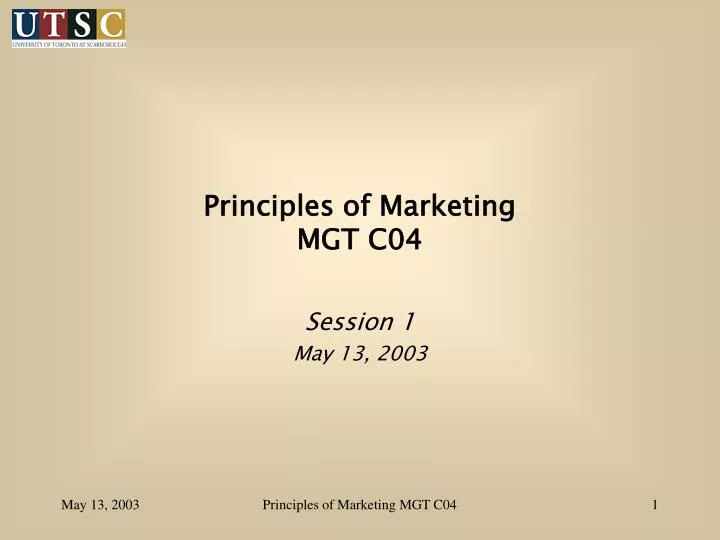 principles of marketing mgt c04