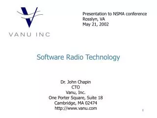 Software Radio Technology