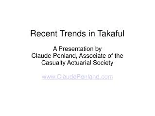 Takaful Presentation