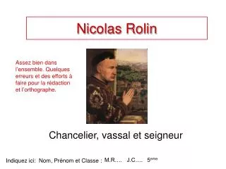 Nicolas Rolin