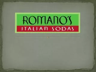 Romano’s History