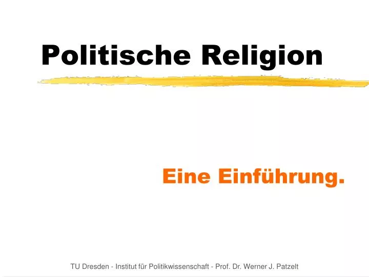 politische religion