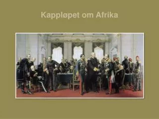 kappl pet om afrika