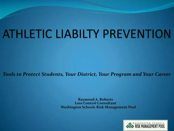 athletic liabilty prevention