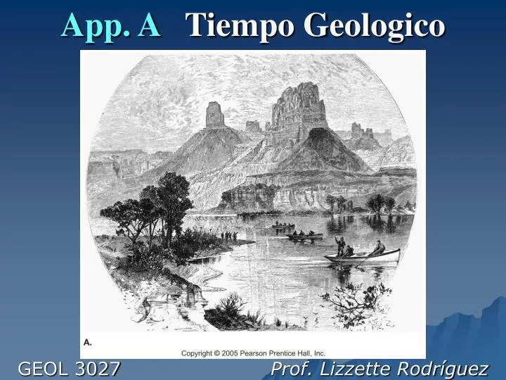 app a tiempo geologico