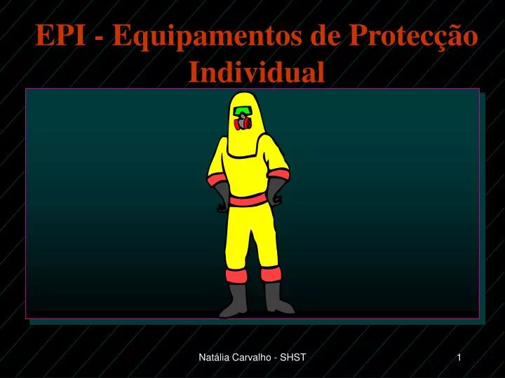 epi equipamentos de protec o individual
