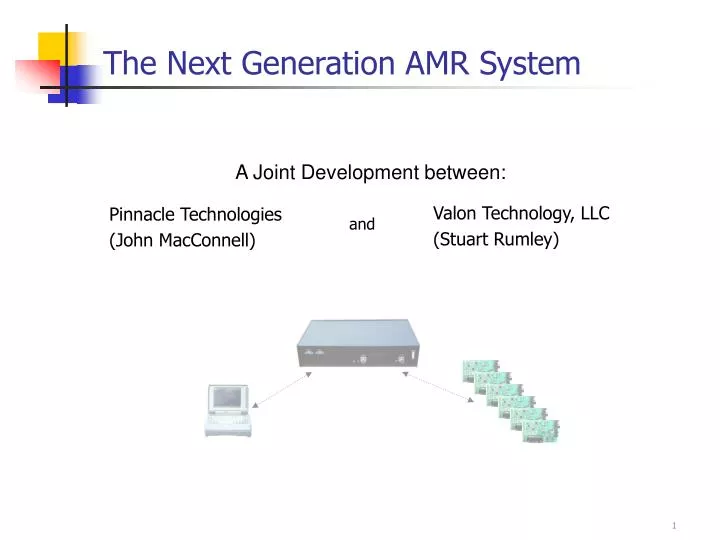 the next generation amr system