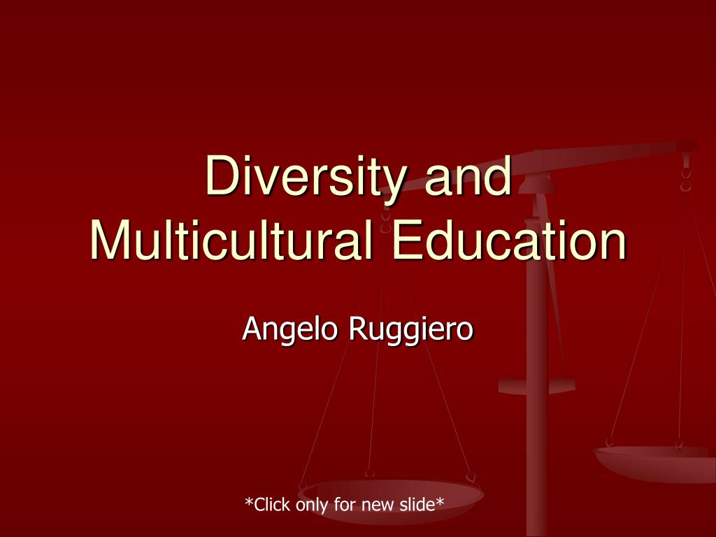 PPT - Diversity and Multicultural Education PowerPoint Presentation ...