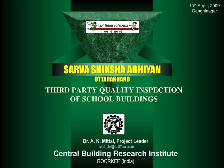 third party quality inspection of school buildings