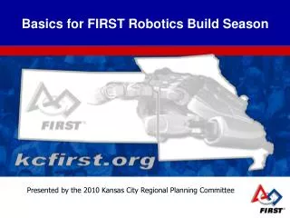 Basics for FIRST Robotics Build Season