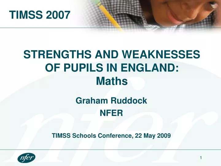 strengths and weaknesses of pupils in england maths
