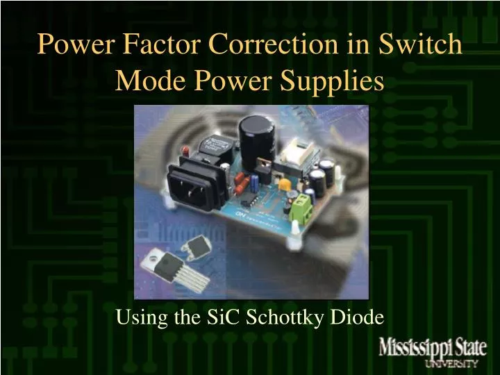 power factor correction in switch mode power supplies