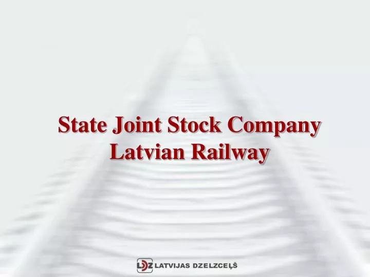 state joint stock company latvian railway