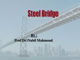 By : Prof.Dr.\Nabil Mahmoud