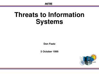 Threats to Information Systems