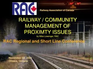 Railway Association of Canada