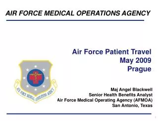 Air Force Patient Travel May 2009 Prague