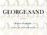 GEORGE SAND - slide 1