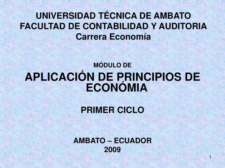 universidad t cnica de ambato facultad de contabilidad y auditoria carrera econom a