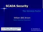SCADA Security - slide 1