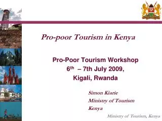 Pro-poor Tourism in Kenya