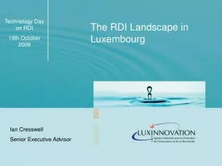 The RDI Landscape in Luxembourg 
