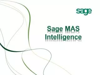 Sage MAS Intelligence