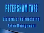 PETERSHAM TAFE - slide 1