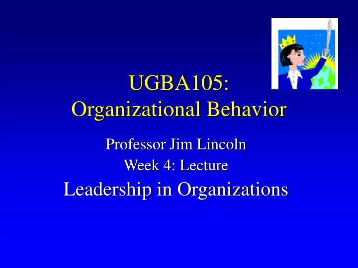 ugba105 organizational behavior