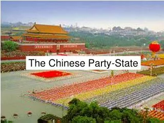 The Chinese Party-State
