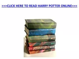 Read Harry Potter Online
