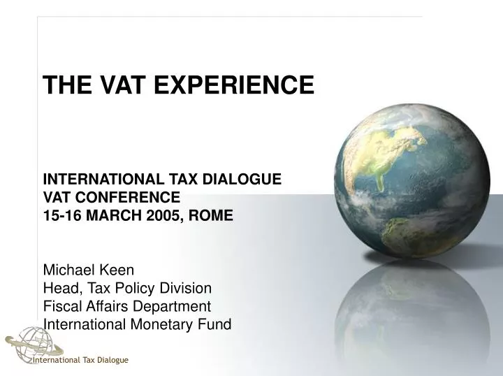 the vat experience