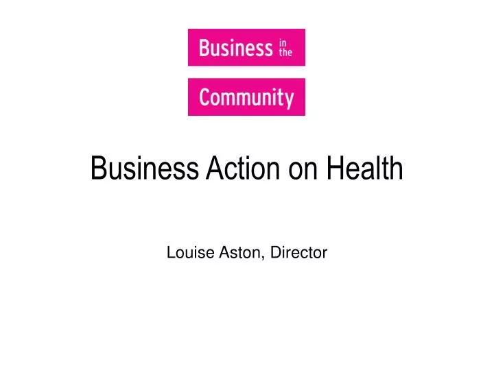 business action on health