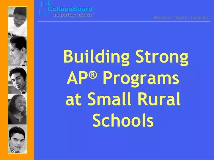building strong ap programs at small rural schools