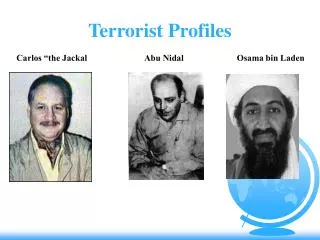 Terrorist Profiles
