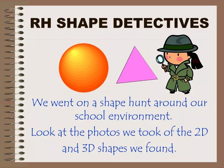 rh shape detectives