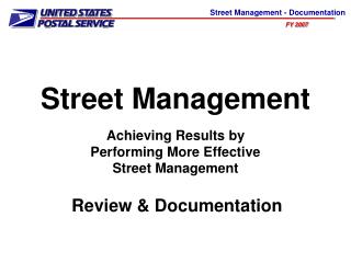 Street Management