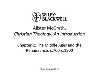 Alister McGrath, Christian Theology: An Introduction