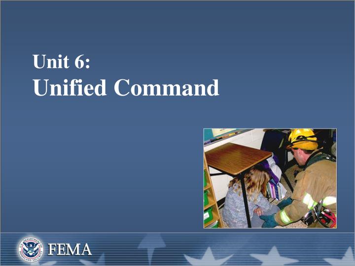 unit 6 unified command