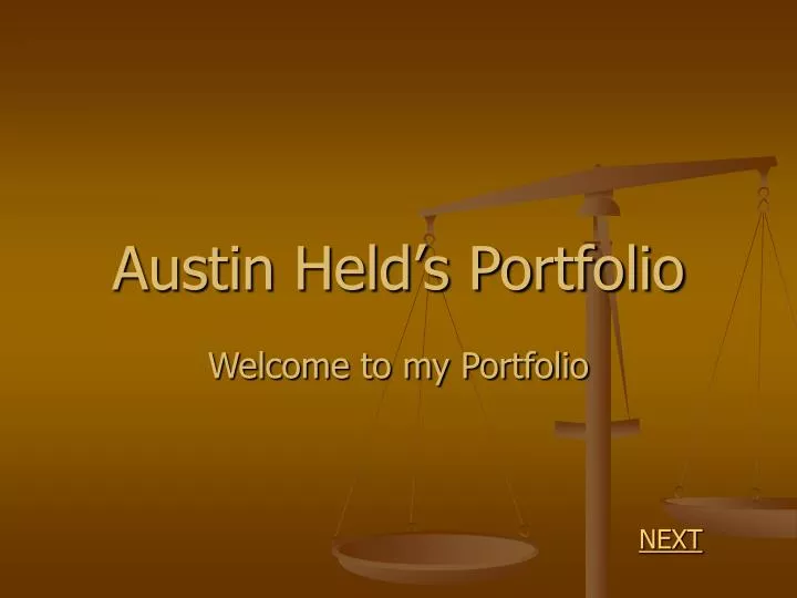 austin held s portfolio