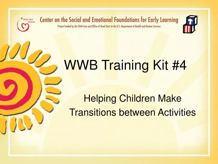 wwb training kit 4