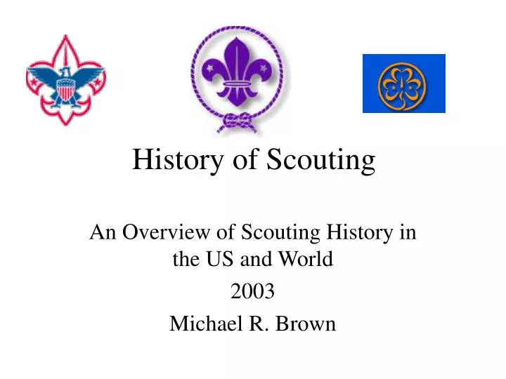 history of scouting