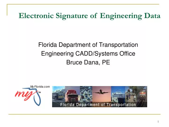 electronic signature of engineering data