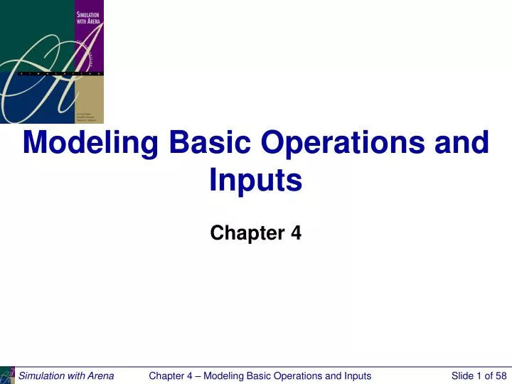 modeling basic operations and inputs